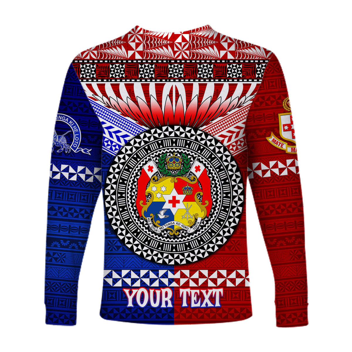 (Custom Personalised) Kolisi Tonga College Atele And Tupou College Toloa Long Sleeve Shirt Together - Unique LT8 - Polynesian Pride