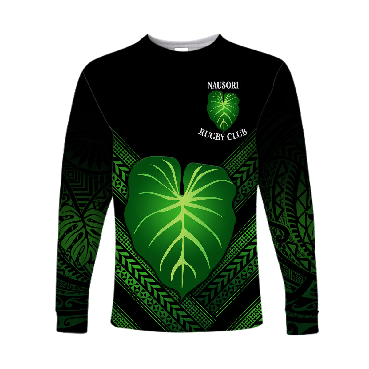 Fiji Nausori Rugby Long Sleeve Shirts Creative Style NO.1 LT8 - Polynesian Pride