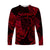 (Custom Personalised) Scorpio Zodiac Polynesian Long Sleeve Shirt Unique Style - Red LT8 Unisex Red - Polynesian Pride