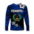 FSM Pohnpei Long Sleeve Shirts Unique Vibes - Blue LT8 - Polynesian Pride