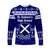 (Custom Personalised) St. Andrew's High School Christmas Long Sleeve Shirt Simple Style LT8 Unisex Blue - Polynesian Pride