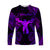 (Custom Personalised) Ophiuchus Zodiac Polynesian Long Sleeve Shirt Unique Style - Purple LT8 Unisex Purple - Polynesian Pride