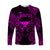 Taurus Zodiac Polynesian Long Sleeve Shirt Unique Style - Pink LT8 Unisex Pink - Polynesian Pride