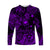 Hawaii Surfing Polynesian Long Sleeve Shirt Unique Style - Purple LT8 - Polynesian Pride