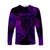 (Custom Personalised) Scorpio Zodiac Polynesian Long Sleeve Shirt Unique Style - Purple LT8 Unisex Purple - Polynesian Pride