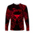 Taurus Zodiac Polynesian Long Sleeve Shirt Unique Style - Red LT8 Unisex Red - Polynesian Pride