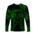 (Custom Personalised) Gemini Zodiac Polynesian Long Sleeve Shirt Unique Style - Green LT8 Unisex Green - Polynesian Pride