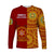 (Custom Personalised) Tonga Vavau High School Long Sleeve Shirt Tongan Ngatu Pattern LT14 - Polynesian Pride