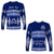 (Custom Personalised) Old Boys of Tupou College Long Sleeve Shirt 155th Anniversary LT13 Unisex Blue - Polynesian Pride