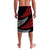 Tonga Lavalava Wave Pattern Alternating Red LT8 - Polynesian Pride