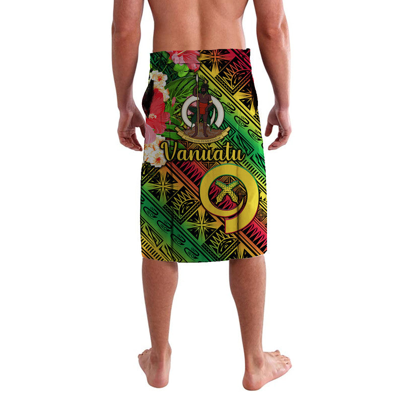 Vanuatu Lavalava Independence Be Proud Vanuatu Flag Gradient Vibes LT8 - Polynesian Pride