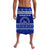 Tonga Hofangahau College Christmas Lavalava Simple Style LT8 Blue - Polynesian Pride