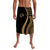 Tonga Gold Lavalava Tentacle Tribal Pattern LT8 - Polynesian Pride