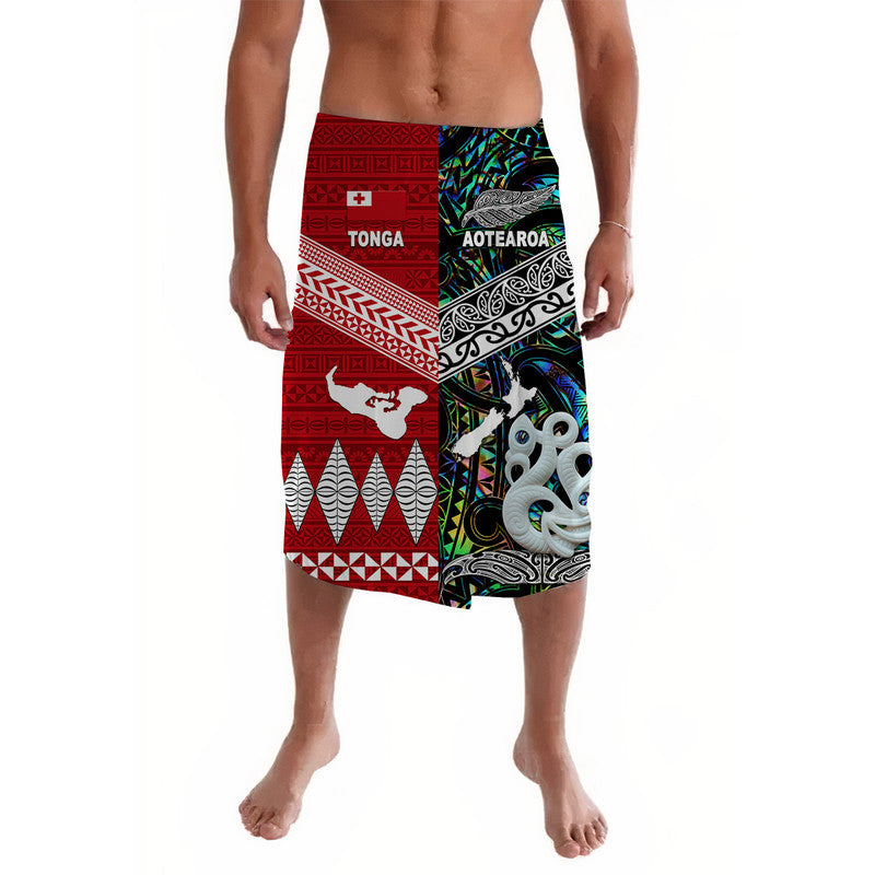 New Zealand Maori Aotearoa Tonga Polynesian Together Lavalava Paua Shell LT8 - Polynesian Pride