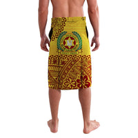 Tonga Vava u High School Lavalava Kupesi Vibes Yellow LT8 - Polynesian Pride