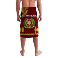 Tonga Vava u High School Lavalava Simple Style Maroon LT8 - Polynesian Pride