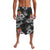 Fiji Lavalava with Hibiscus Hawaii Style No.3 LT6 Lavalava Black - Polynesian Pride