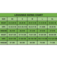 Tuvalu Flag Leggings A02 - Polynesian Pride