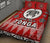 Mate Ma'a Tonga Ngatu Fonu Rugby Quilt Bed Set LT6 - Polynesian Pride