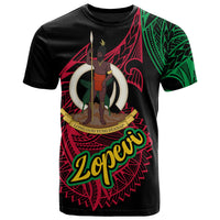 Vanuatu T Shirt Lopevi Seal of Vanuatu Special Style Unisex Black - Polynesian Pride