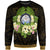 Marshall Islands Sweatshirt - Polynesian Gold Patterns Collection Unisex Black - Polynesian Pride