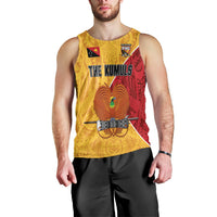 The Kumuls PNG Men Tank Top Papua New Guinea Polynesian Dynamic Style LT14 - Polynesian Pride