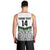 (Custom Text And Number) New Zealand Silver Fern Rugby Men Tank Top Maori Pacific LT14 - Polynesian Pride