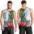 (Custom Personalised) Fiji Men Tank Top Proud Fijian Tapa mix Tagimoucia Flowers LT13 - Polynesian Pride