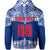 (Custom and Number) Toa Samoa Rugby Hoodie Siva Tau LT6 Blue - Polynesian Pride