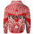 Tonga Polynesian Tribal Pattern All Over Zip up Hoodie - Polynesian Pride