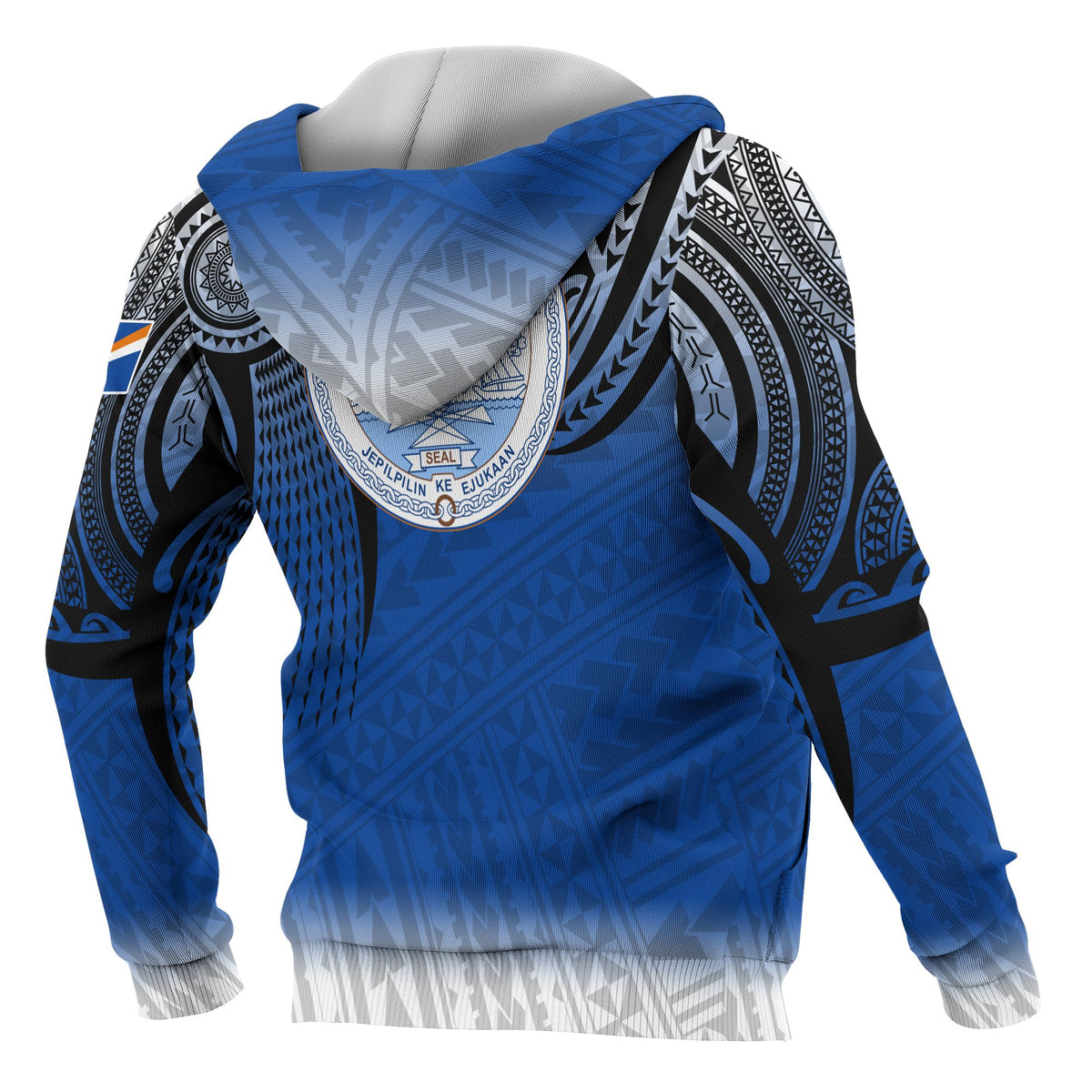Marshall Islands Polynesian Hoodie Tattoo Pattern - Polynesian Pride