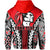 Custom Hawaii Kahuku High & Intermediate School Zip Hoodie No.2 LT6 Pullover Hoodie Red - Polynesian Pride