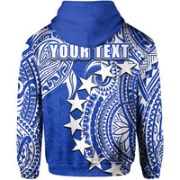 Custom Cook Islands Zip Hoodie Pukapuka LT6 - Polynesian Pride