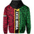 Custom Vanuatu Rugby Hoodie Polynesian Flag Style - Polynesian Pride