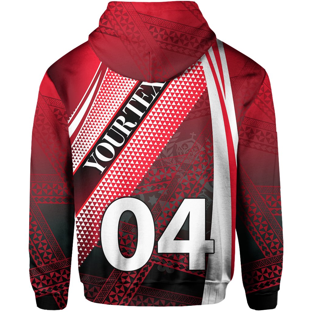 Custom Tonga Hoodie Special Line Polynesian - Polynesian Pride