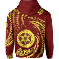 Custom Tonga High School Zip Hoodie Special Polynesian No.1 - Polynesian Pride