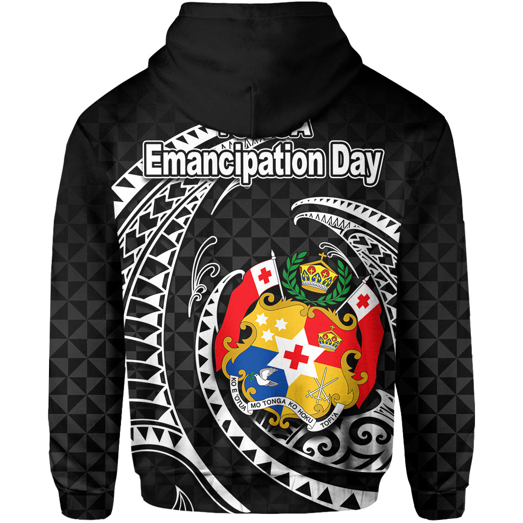 Tonga Emancipation Day Zip Hoodie Kalia No.2 LT6 - Polynesian Pride