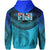 Fiji Rugby Polynesian Hoodie Blue - Polynesian Pride