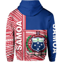 Samoa Flag Polynesian Hoodie - Polynesian Pride