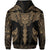 New Zealand Zipper Hoodie The Mana Maori All Over Zip up Hoodie (Gold) - Polynesian Pride