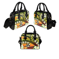Hawaii Plumeria Polynesian Shoulder Handbag - Hope - AH - Polynesian Pride