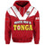 Custom Mate Maa Tonga Rugby Hoodie Tongan Kupesi Red Style LT9 Pullover Hoodie Red - Polynesian Pride