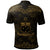 Samoa Polo Shirt Keep Calm Style Gold Patterns - Polynesian Pride