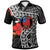 Samoa Polo Shirt Its In My DNA Hisbicus Unisex Black - Polynesian Pride