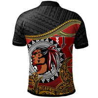 Hawaii Polynesian Polo Shirt Kahuku High and Intermediate School The Red Raiders Polynesian Culture Pride LT10 - Polynesian Pride