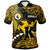 Hawaii Polynesian Polo Shirt Kohala High School Cowboy with Polynesian Patterns LT10 Yellow - Polynesian Pride
