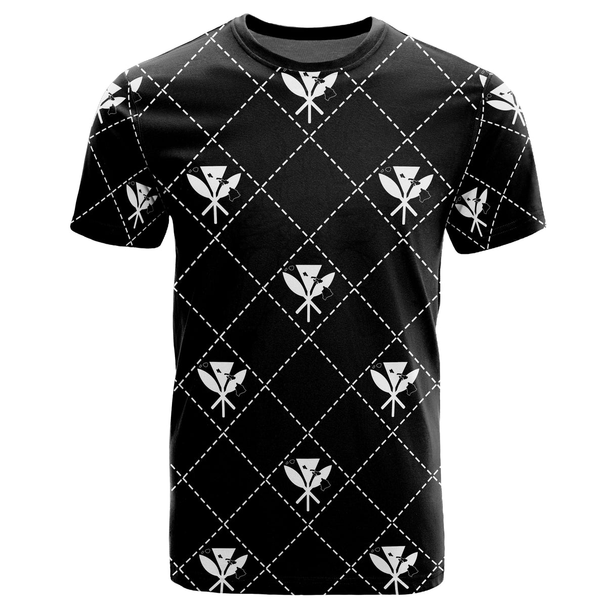 Kanaka Maoli T Shirt Regal White AH - Polynesian Pride