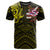 Hawaiian Kanaka T Shirt Heart Tattoo Yellow - Polynesian Pride