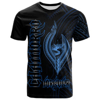 Guam T Shirt Chamorro Forever Blue Color Unisex Black - Polynesian Pride