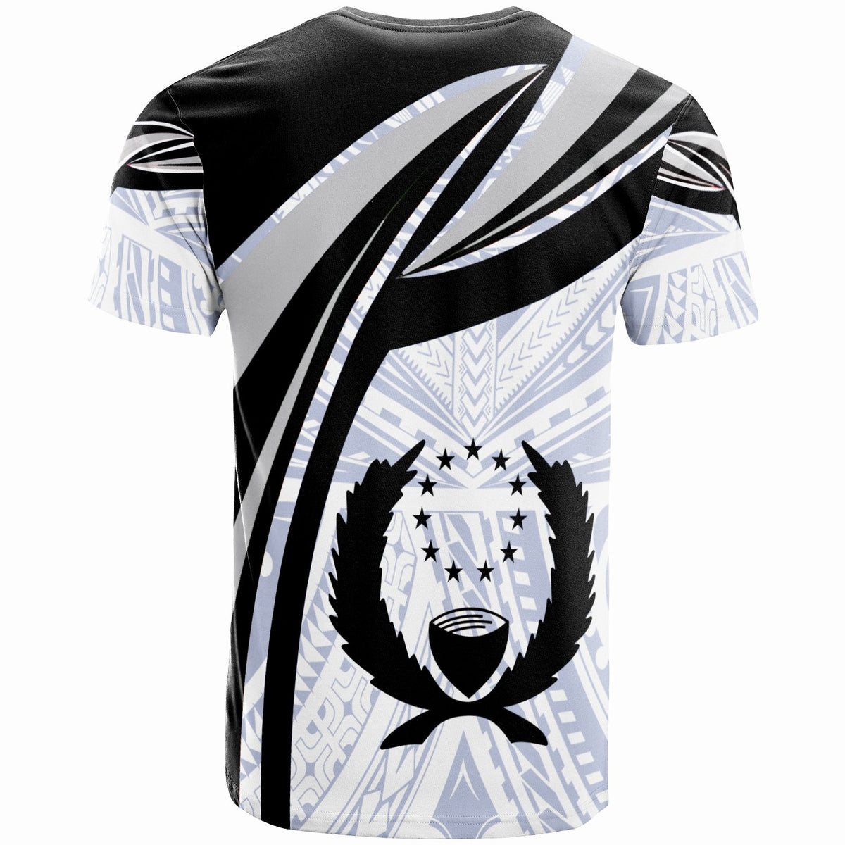 Pohnpei Custom T Shirt Micronesia Handicraft - Polynesian Pride